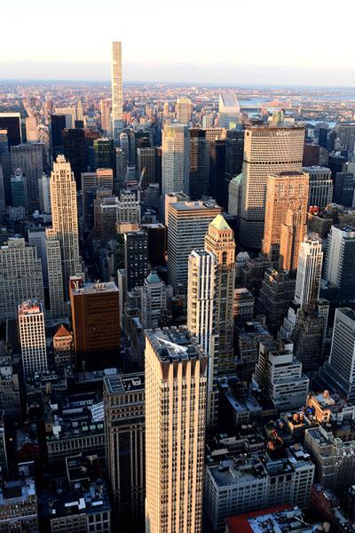 New York from Empire State Building