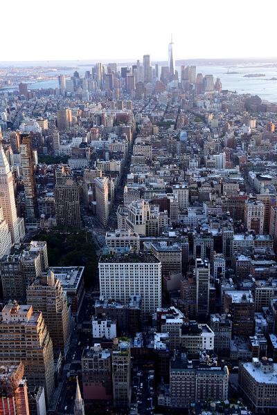 New York from Empire State Building
