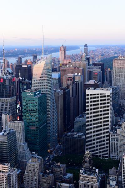New York from Empire State Building